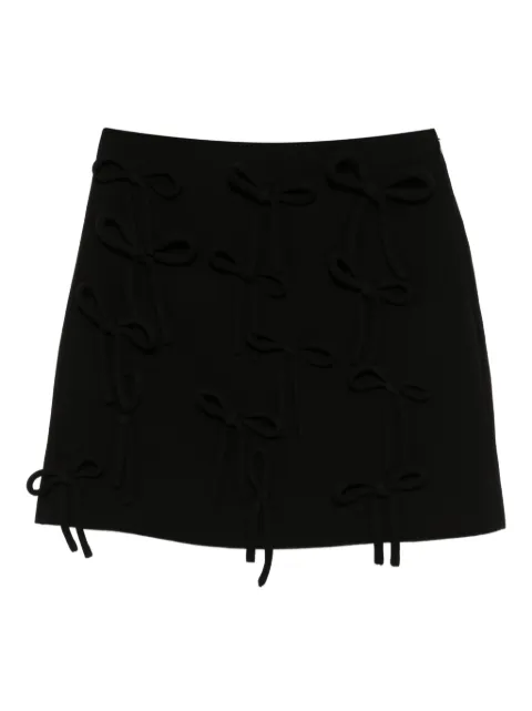 MSGM bow-embellished skirt