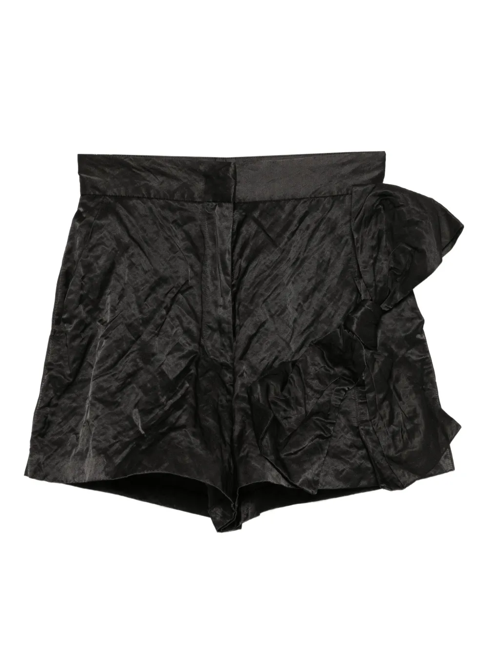MSGM bow-embellished shorts | Black | Image 1