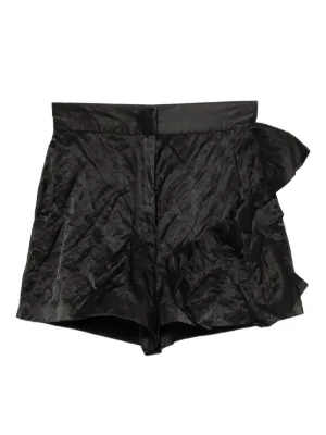 Maison Margiela レイヤード ショートパンツ | ブラック | FARFETCH JP