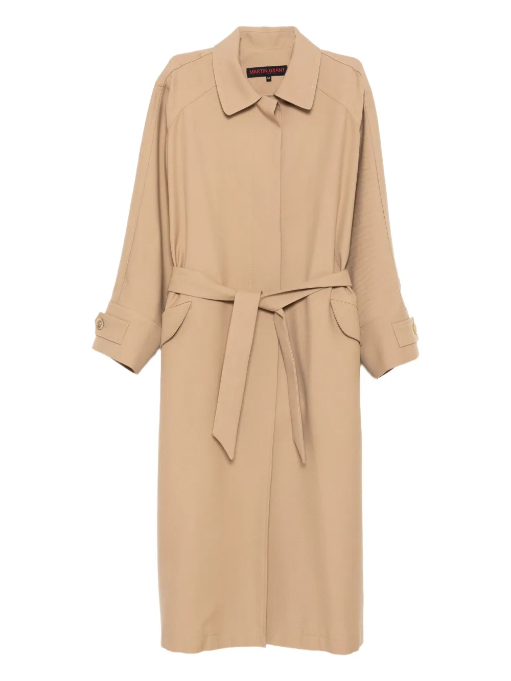 Martin Grant wool trench coat | Brown | Image 1