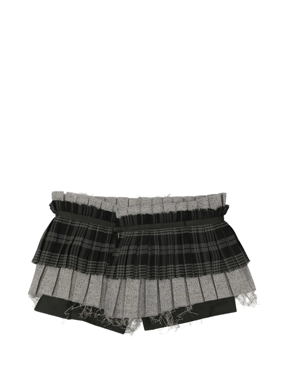 Open YY pleated pocket belt | Green | Image 1