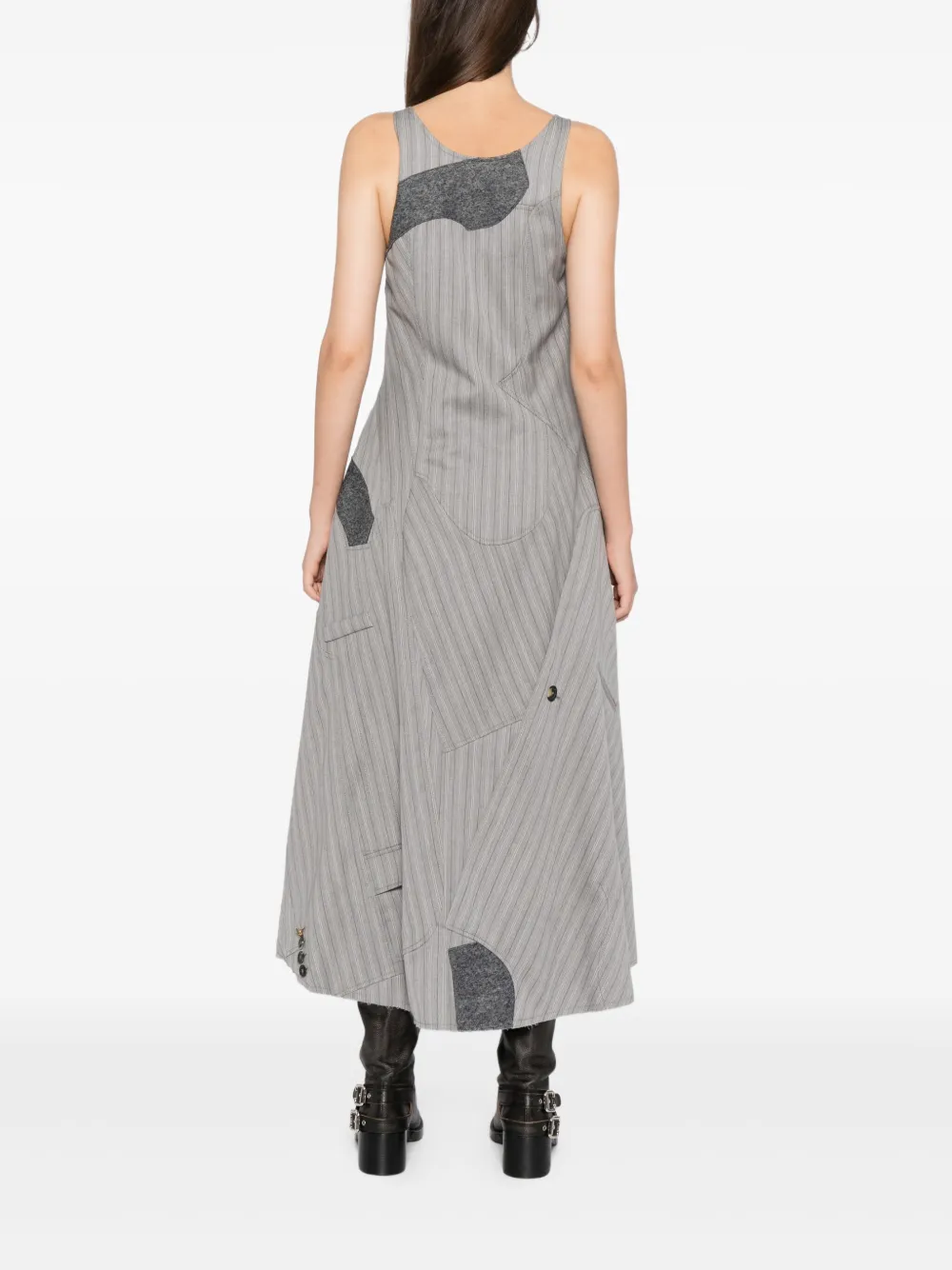 Moschino Asymmetrische jurk Grijs