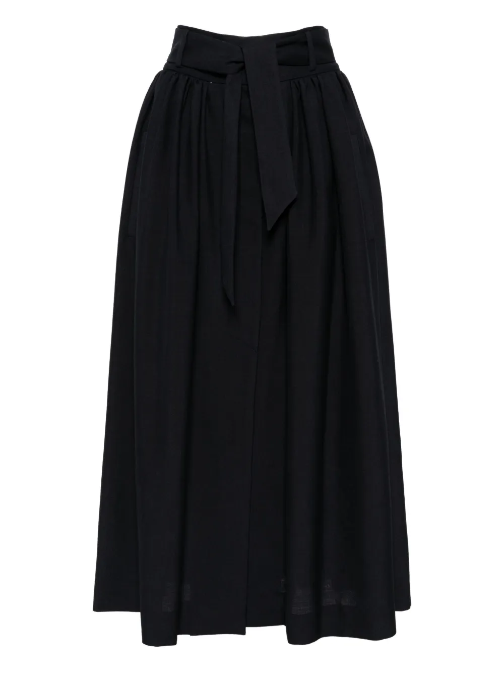 Martin Grant wool slit skirt | Blue | Image 1