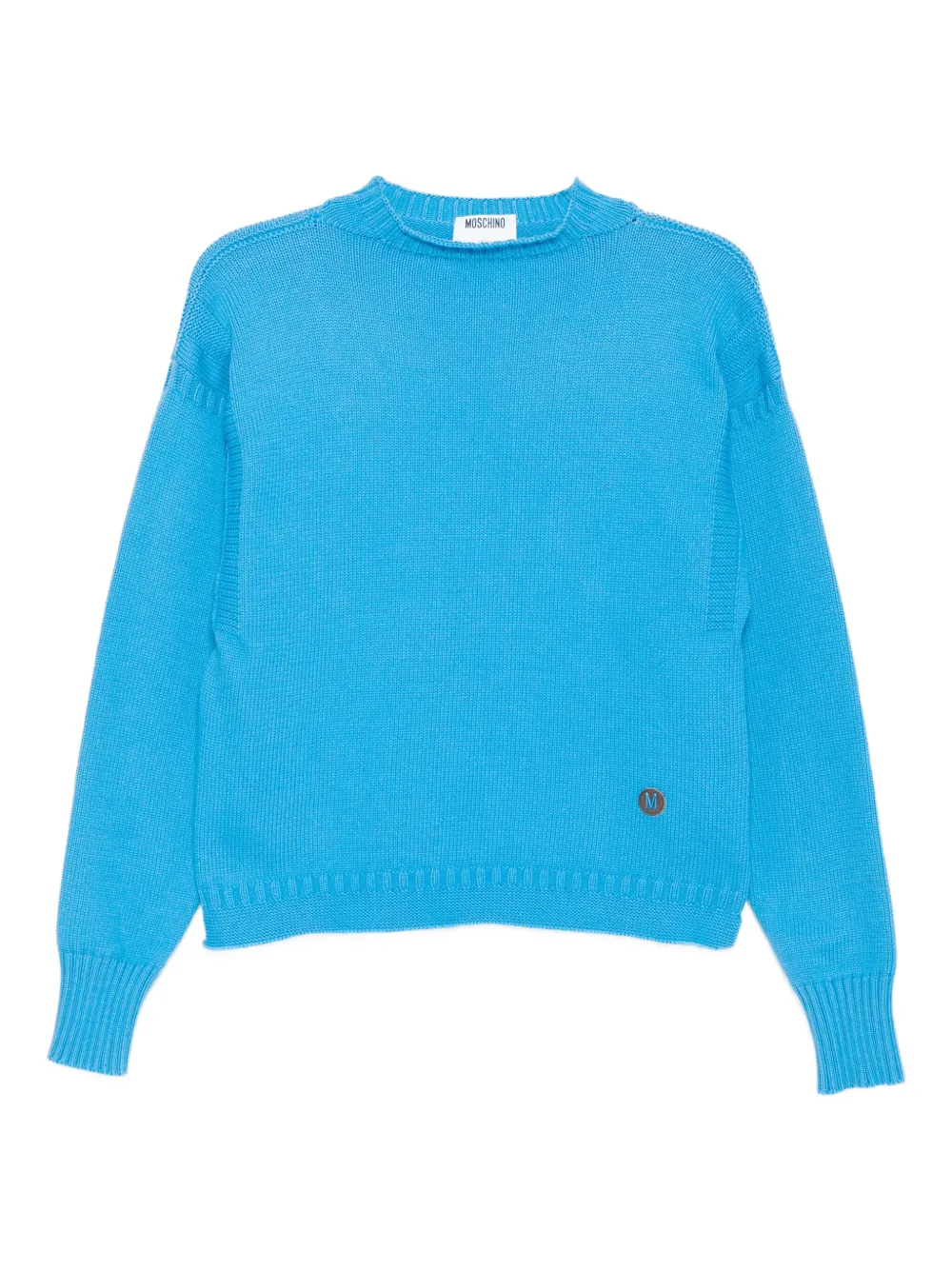 Moschino cotton-blended jumper | Blue | Image 1