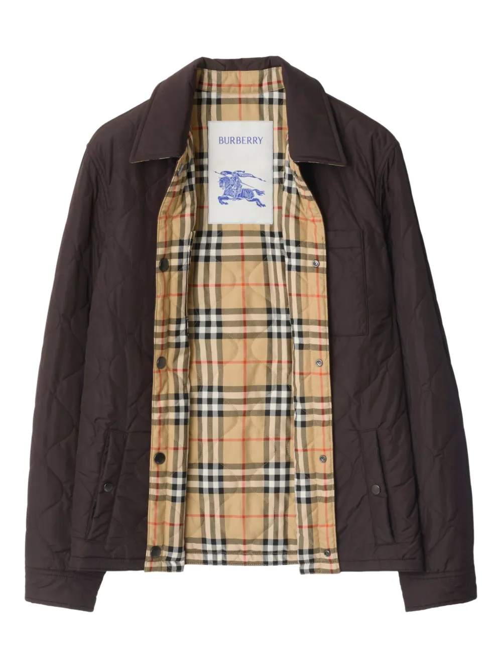 Burberry quilted button-fastening padded jacket | Down Jackets | Image 2