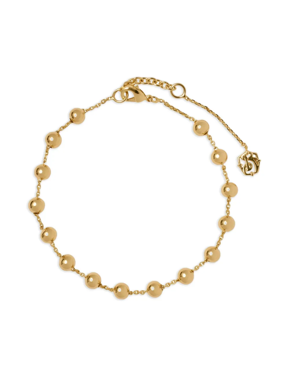 Burberry sphere-embellished chain bracelet - GOLD
