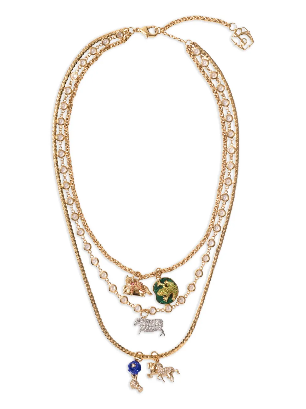 Burberry Collana con ciondolo - Oro