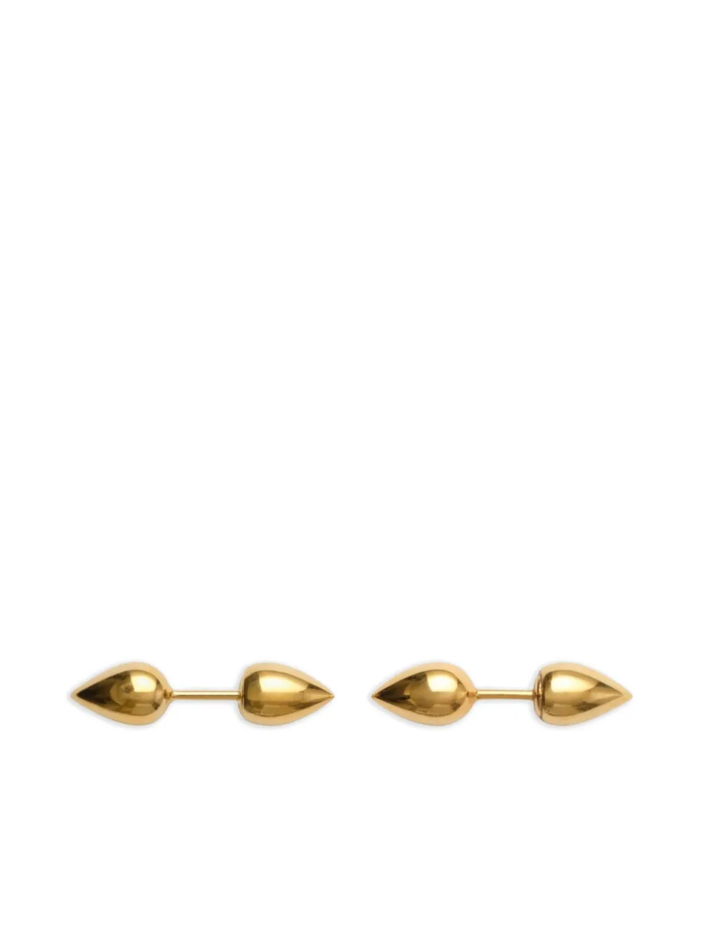 Burberry spear-shaped stud earrings - Gold