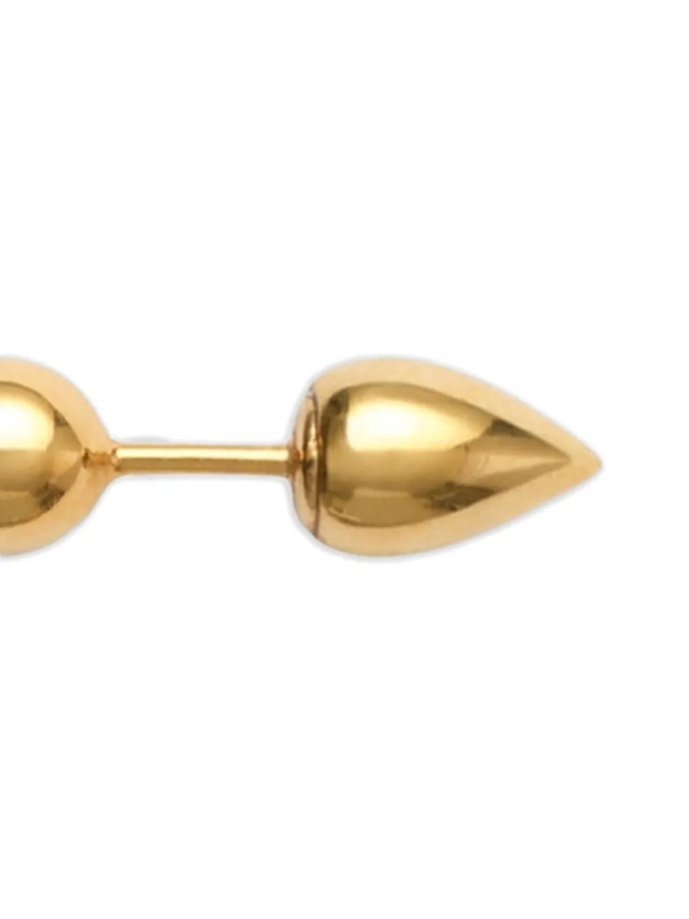 Burberry Small Spear-shaped Earnail In Gold