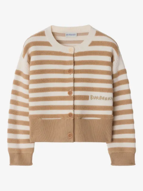 Burberry Kids wool cardigan