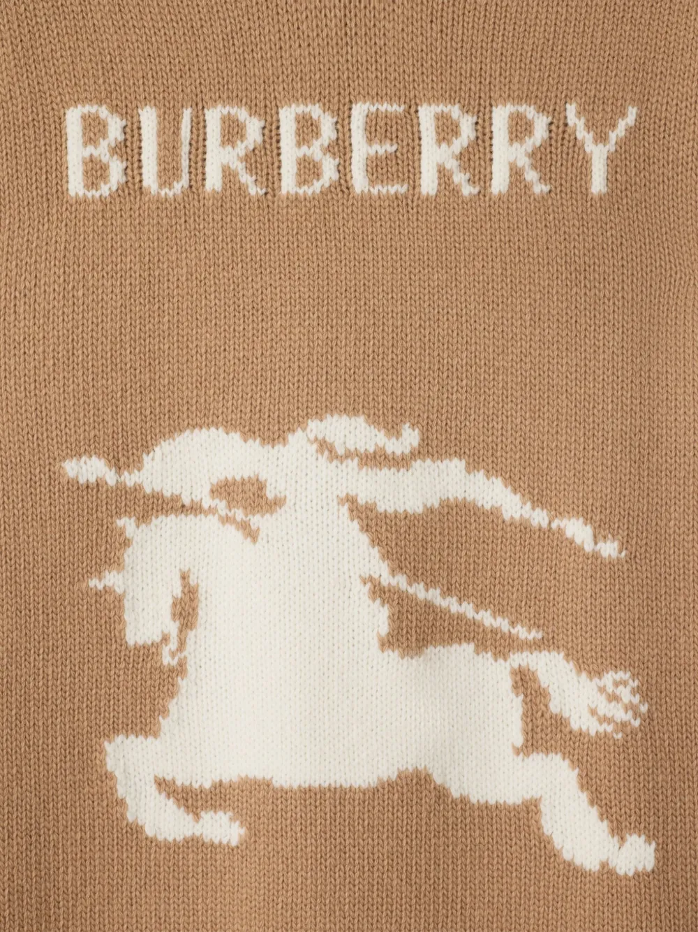 Burberry Ekd Wool Cashmere Sweater In Neutral