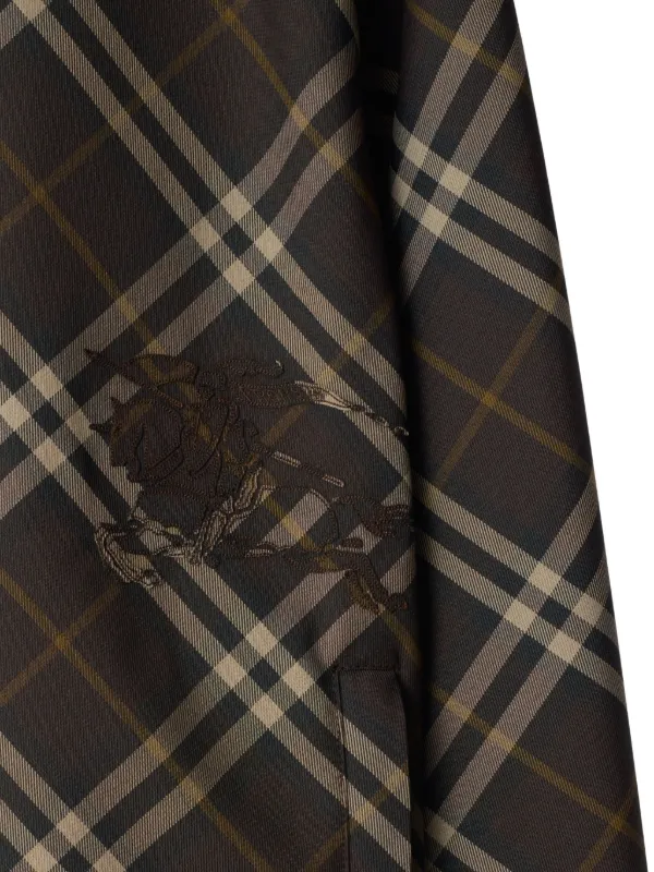 Burberry Reversible Check Hooded Jacket | Brown | FARFETCH
