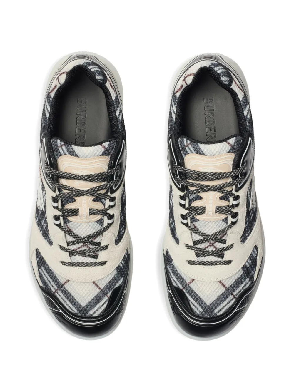 Burberry Check Matrix Sport sneakers Wit