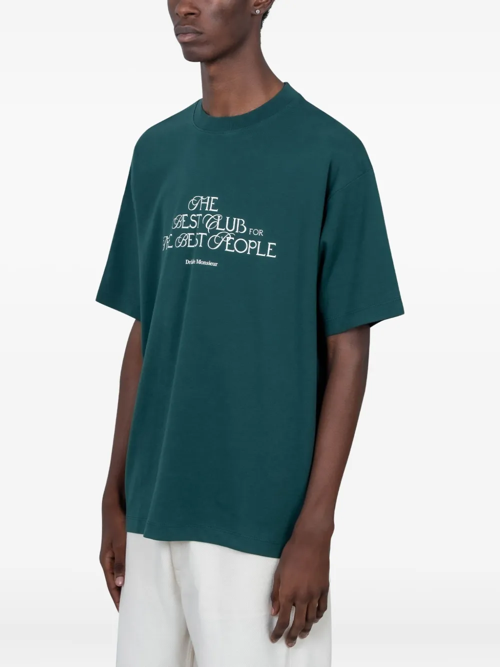 Drôle De Monsieur The Best Club T-shirt - Groen