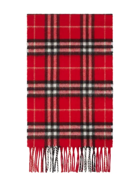 Burberry Kids Check cashmere scarf