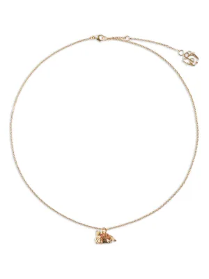 Burberry frog-charm Chain Necklace | Gold | FARFETCH ZA
