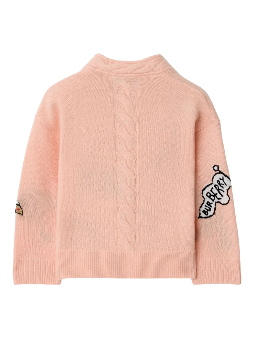 Burberry Kids London Guards vest Roze