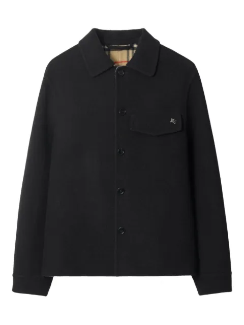 Burberry sobrecamisa con motivo Knight