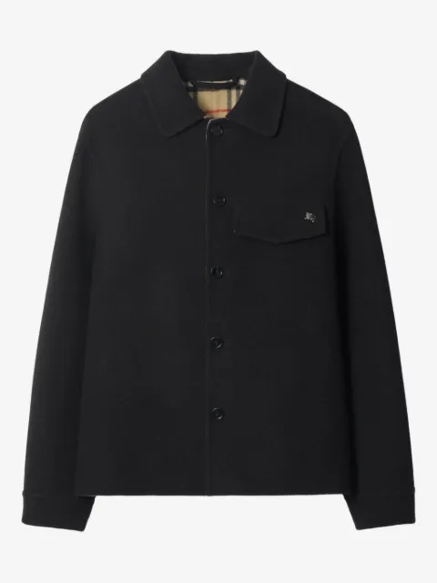 Burberry エクストリアンナイト ウールシャツジャケット