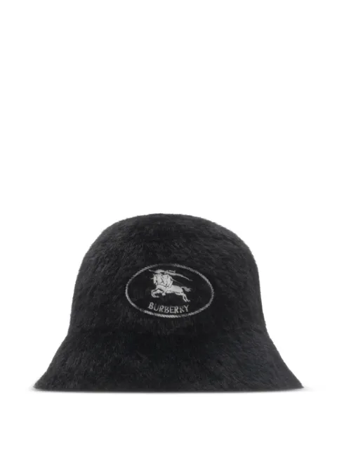 Burberry Equestrian Knight-motif bucket hat
