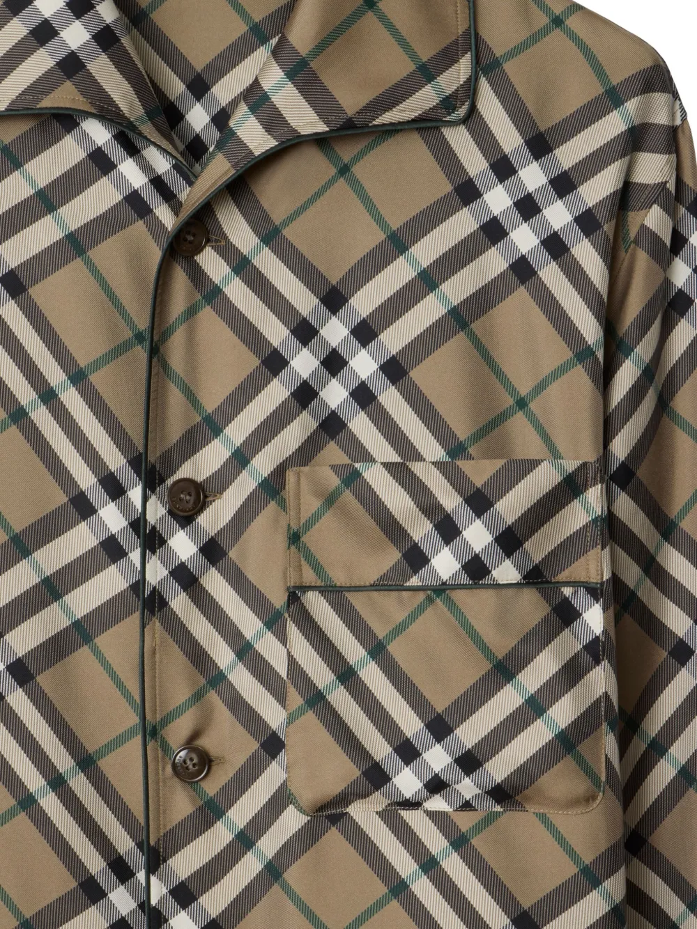 Burberry ternet pyjamasskjorte | Image 2