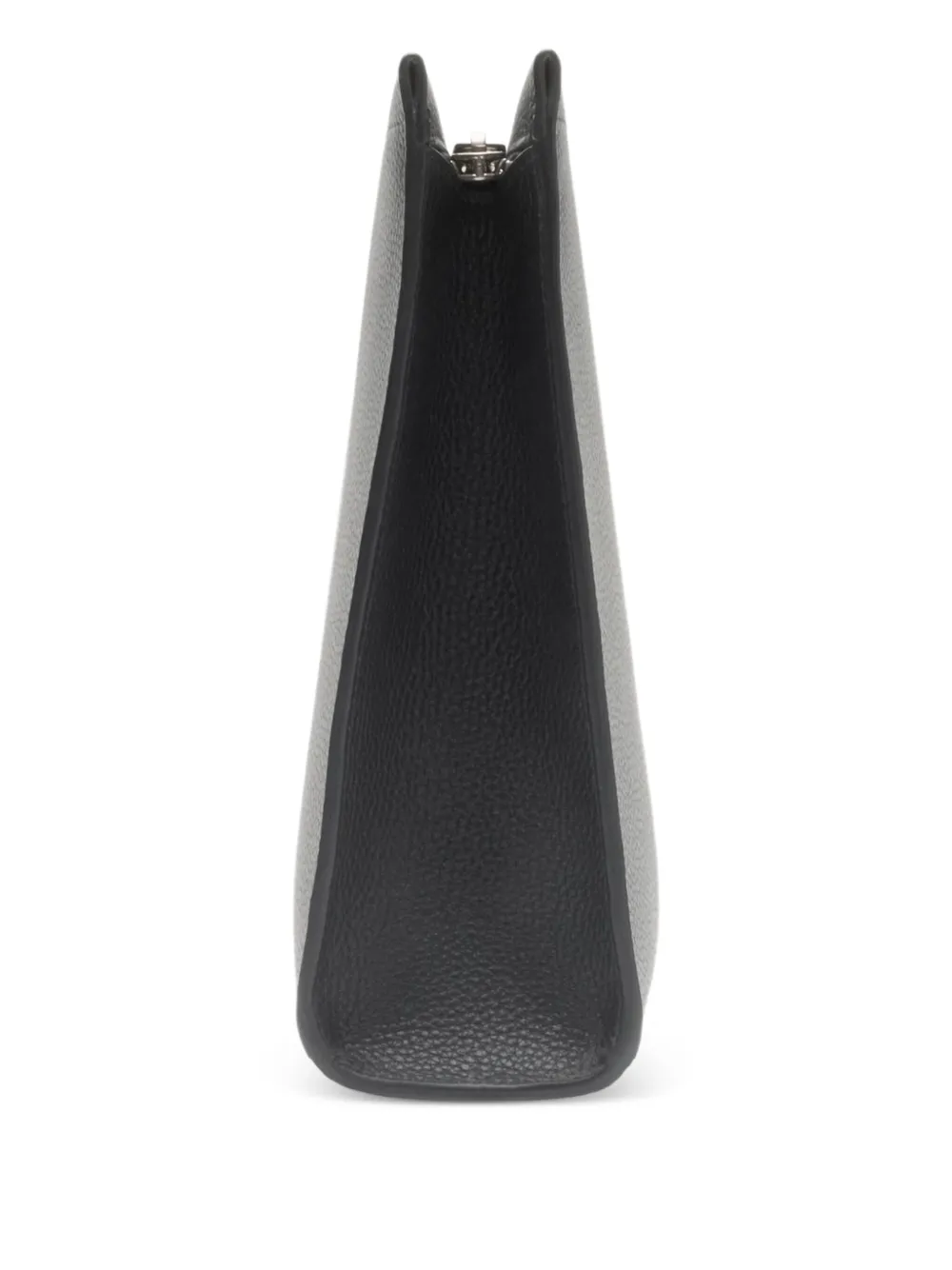 Burberry Equestrian Knight leren buidel Zwart