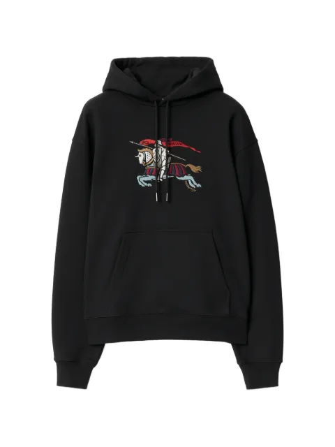 Burberry Equestrian Knight-embroidered hoodie