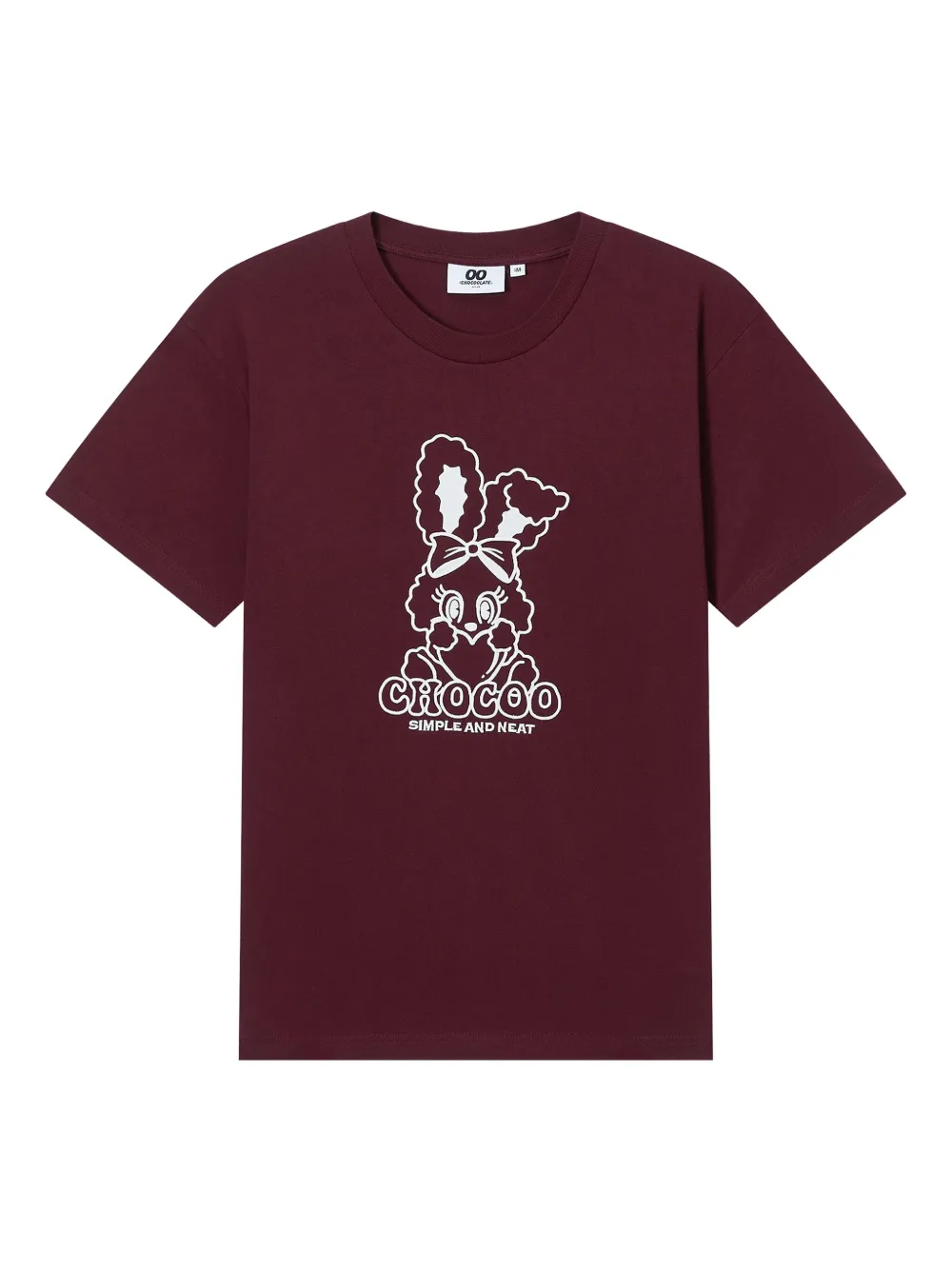 CHOCOOLATE cotton T-shirt | Red | Image 1