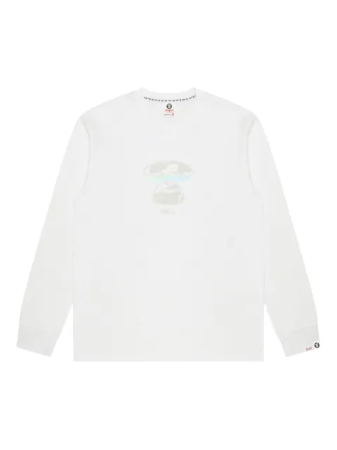 AAPE BY *A BATHING APE® playera manga larga
