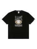 AAPE BY *A BATHING APE® graphic T-shirt - BKX BLACK