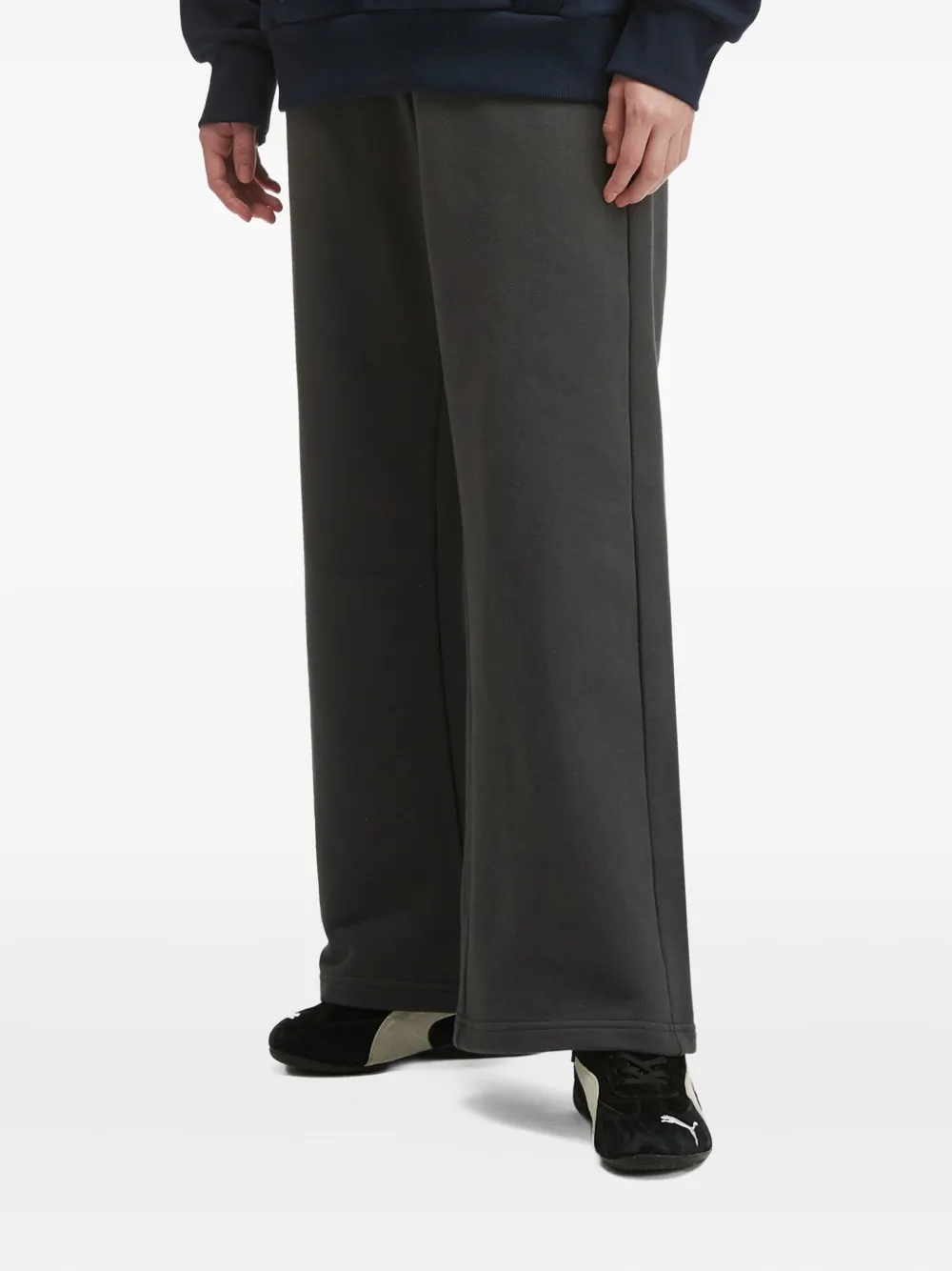 Chocoolate Embroidered-logo Track Pants In Gray