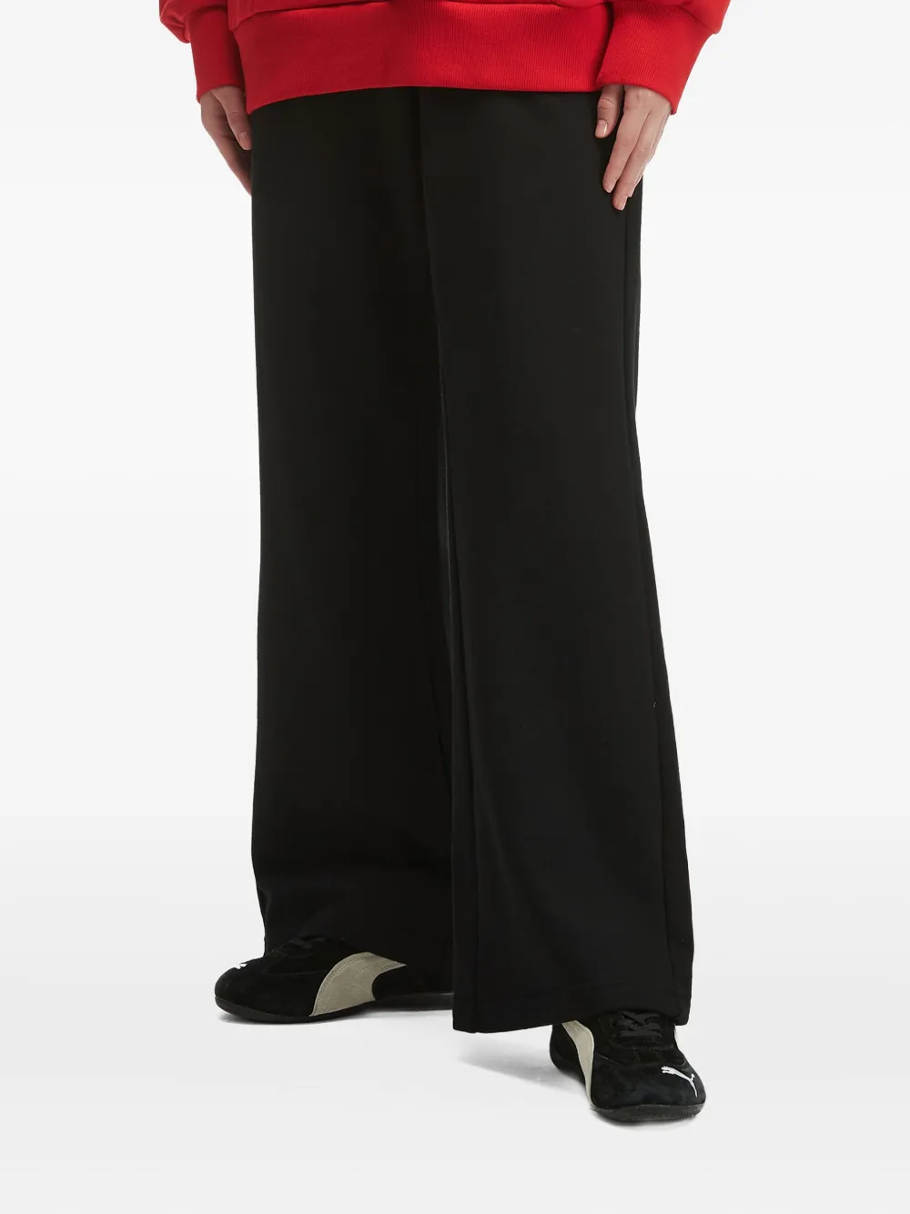 CHOCOOLATE Trainingsbroek met geborduurd logo Zwart