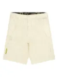AAPE BY *A BATHING APE® embroidered-patch shorts - Neutrals