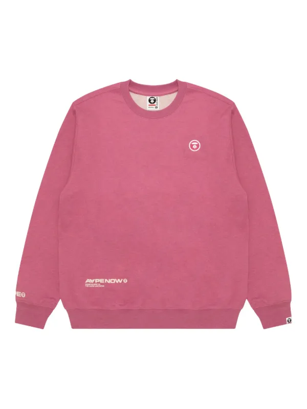 AAPE BY *A BATHING APE® Ape Now Heart スウェットシャツ | ピンク