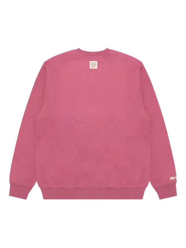 AAPE トレーナー スウェット　ピンク AAPE BY *A BATHING APE® Ape Now Heart スウェットシャツ | ピンク