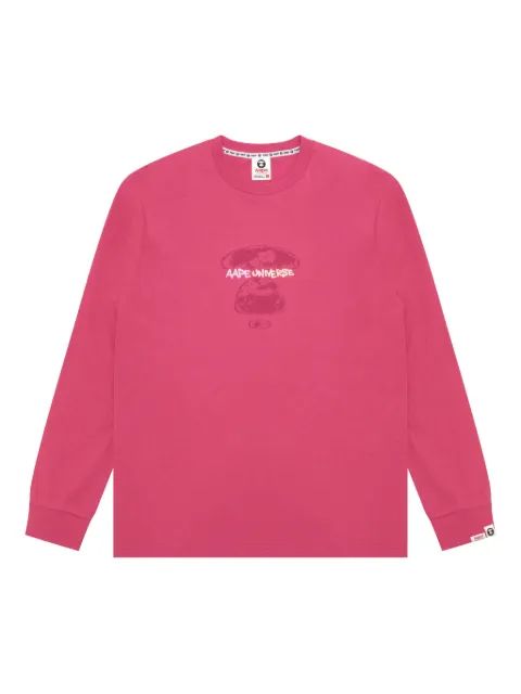 AAPE BY *A BATHING APE® long-sleeved t-shirt