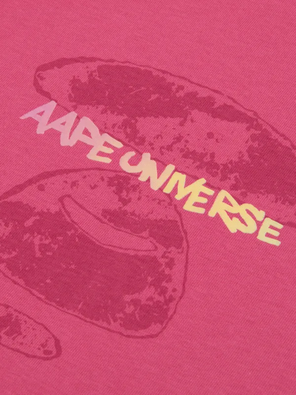 AAPE BY *A BATHING APE® long-sleeved t-shirt | Pink | FARFETCH
