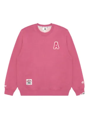 AAPE BY *A BATHING APE® ロゴ プルオーバー | ピンク | FARFETCH JP AAPE BY *A BATHING APE® ロゴ プルオーバー | ピンク | FARFETCH JP