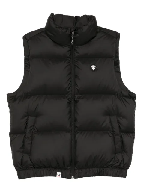 AAPE BY *A BATHING APE® logo-patch gilet