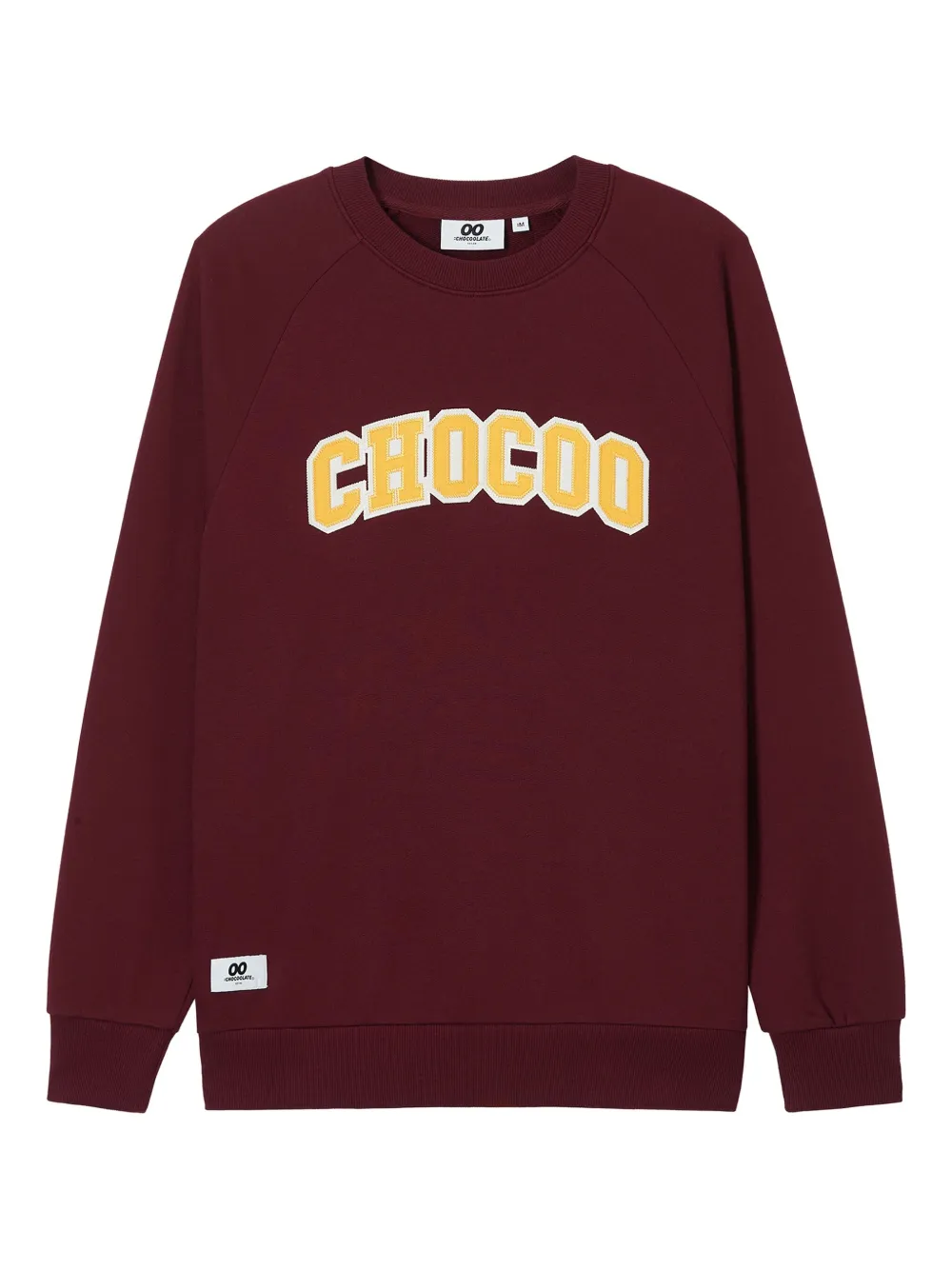CHOCOOLATE raglan-sleeve embroidered sweatshirt | Red | Image 1