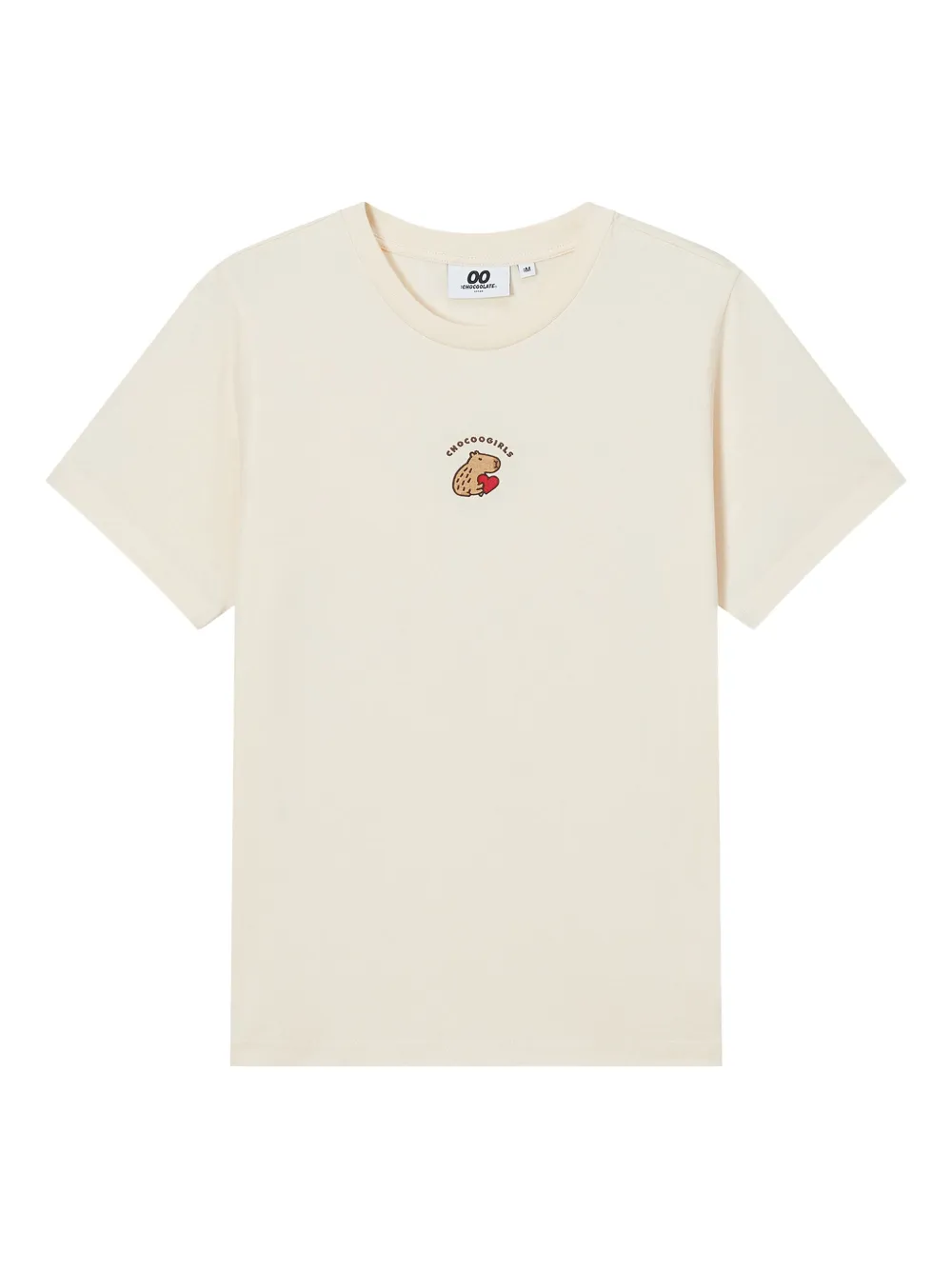 Chocoolate Cotton T-shirt In Neutral