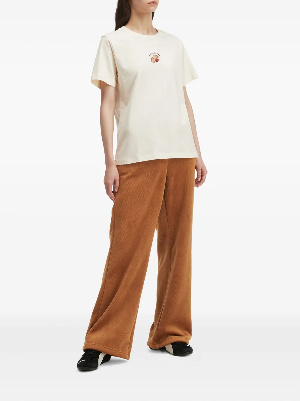 Chocoolate Cotton T-shirt In Neutral