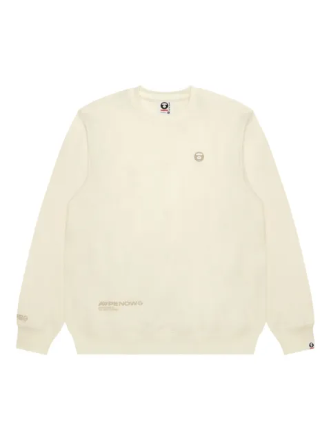 AAPE BY *A BATHING APE® sudadera con logo estampado