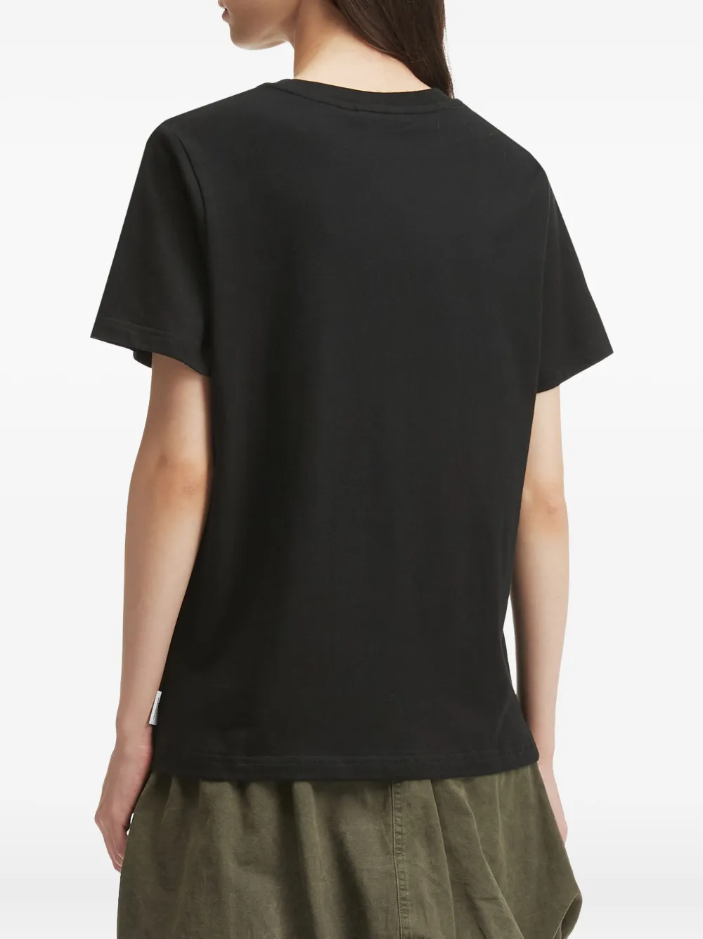 Chocoolate Cotton T-shirt In Black