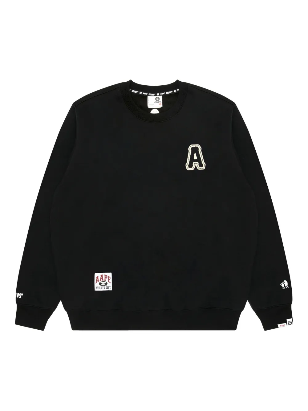 athletic-logo sweatshirt