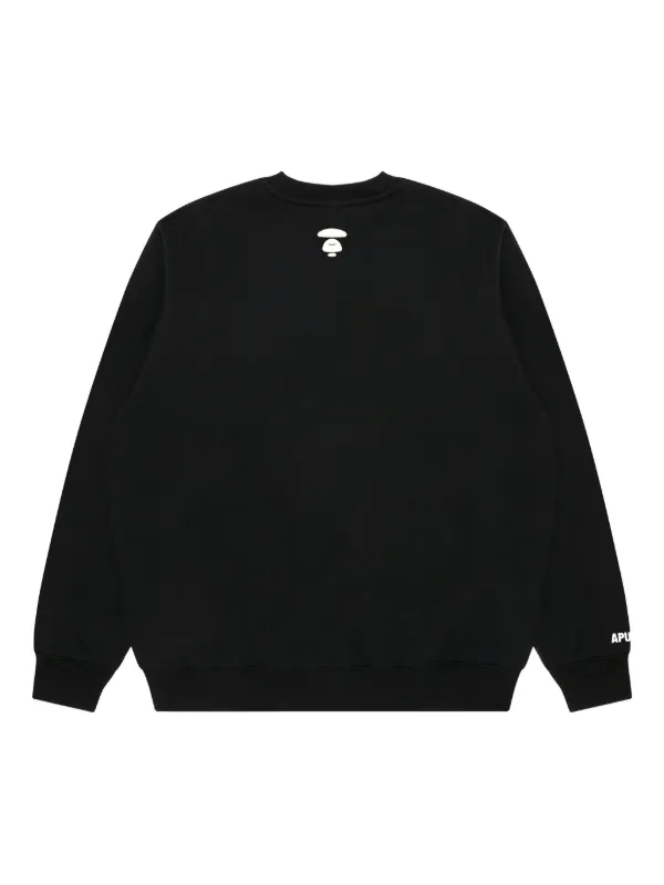 AAPE BY *A BATHING APE® ロゴ スウェットシャツ | ブラック | FARFETCH JP