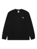 AAPE BY *A BATHING APE® long-sleeve T-shirt - Black
