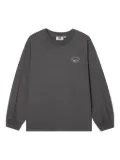 CHOCOOLATE puff-sleeve sweatshirt - Black