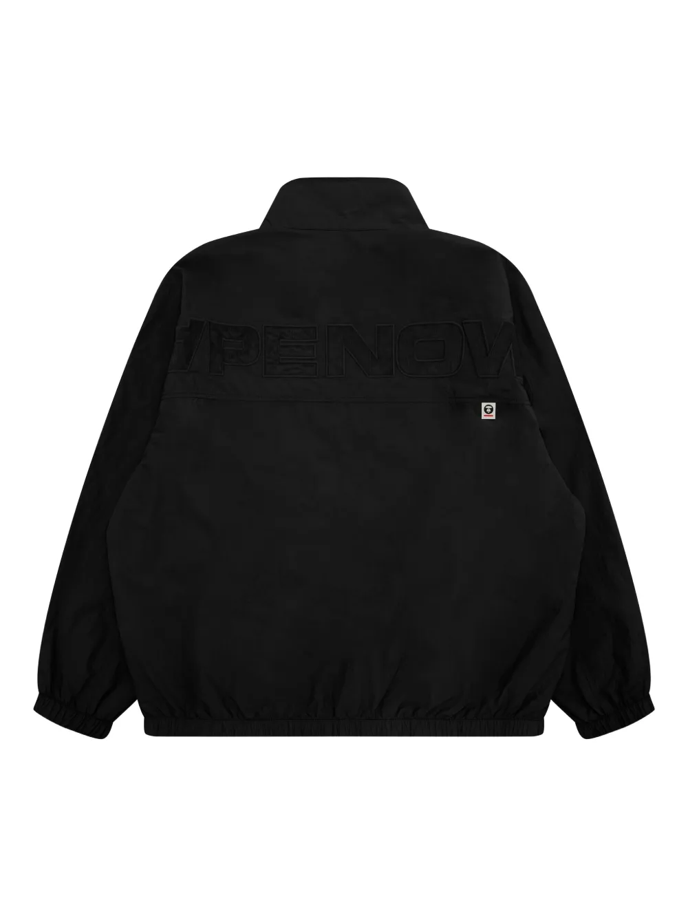 AAPE BY *A BATHING APE Jack met geborduurd logo Zwart