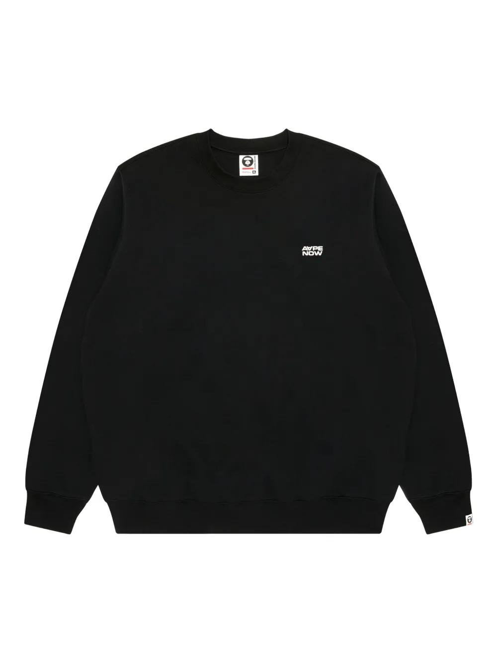 AAPE BY *A BATHING APE embroidered-logo sweatshirt Zwart